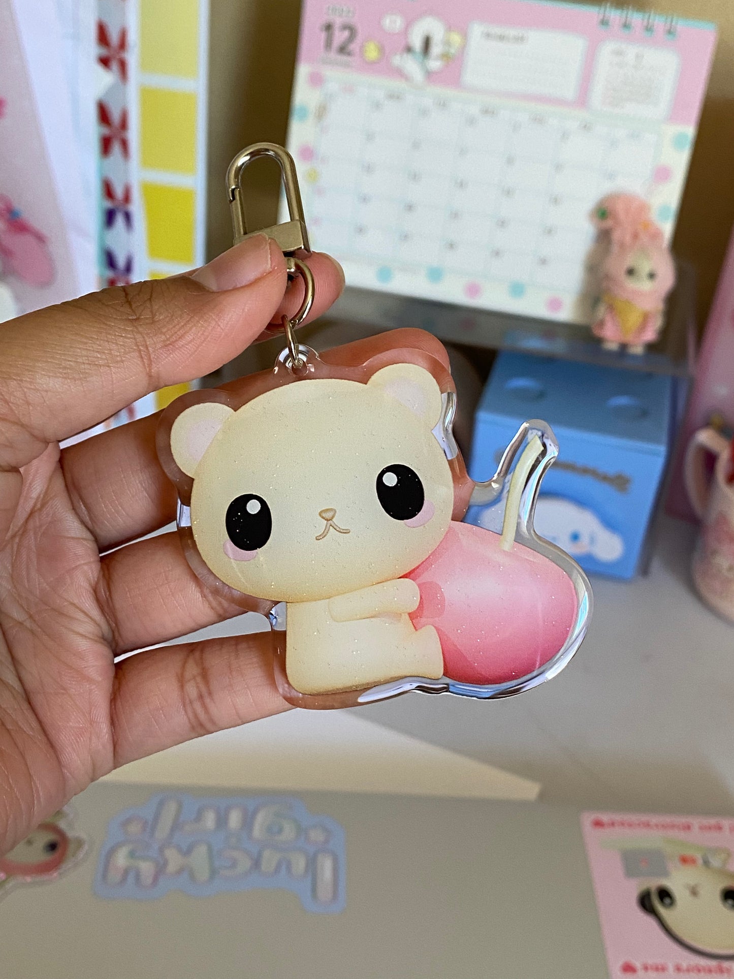 osito's cherry keychain
