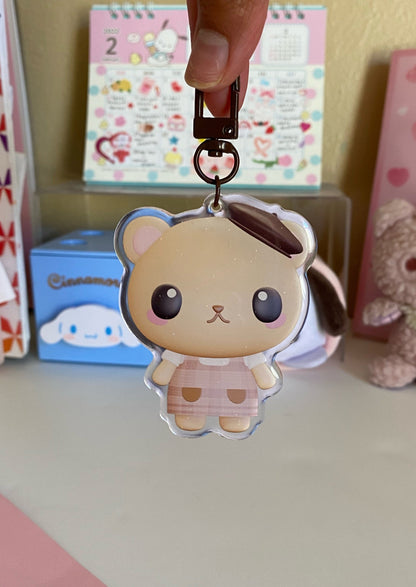cafe osito keychain