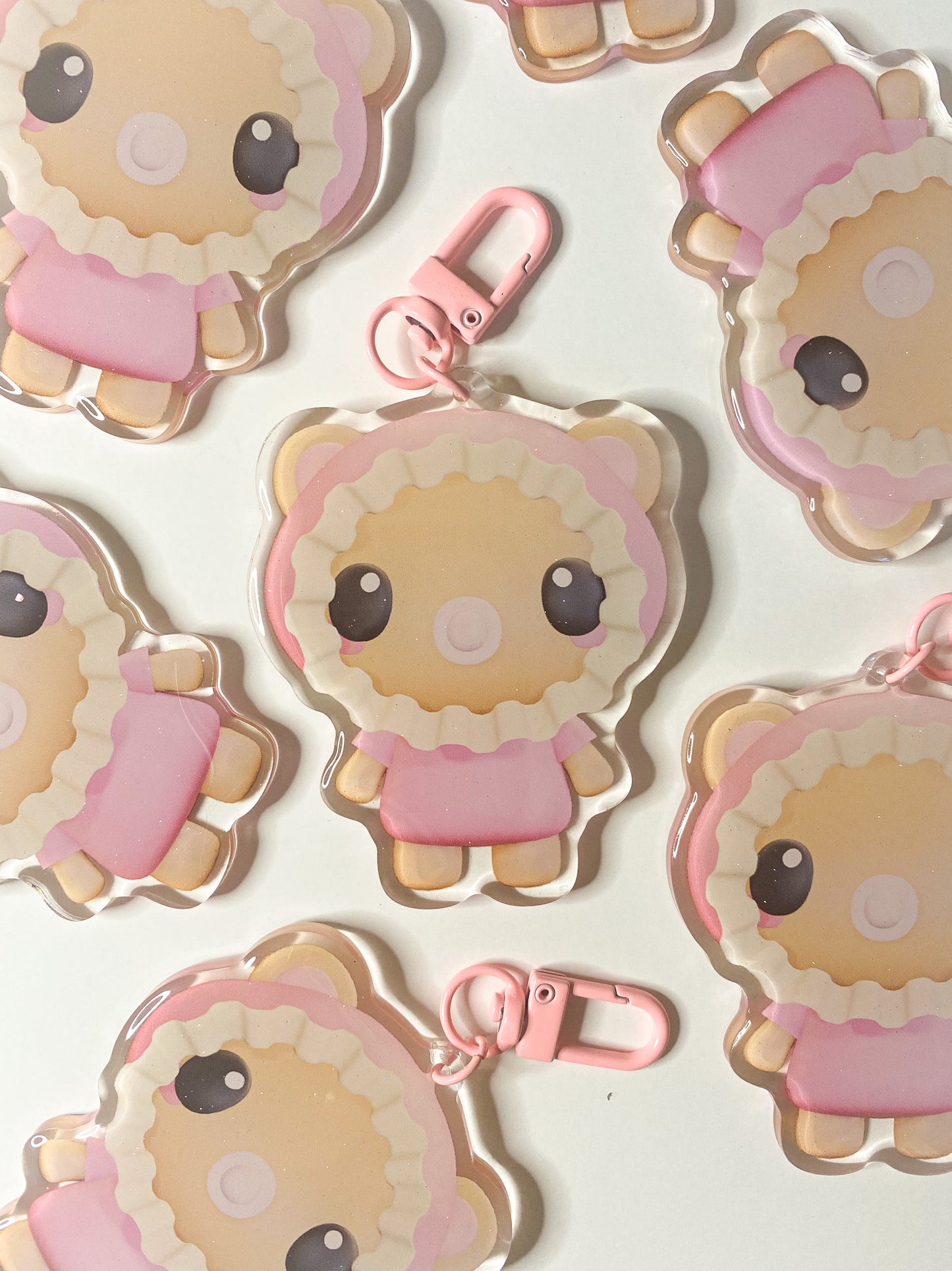 baby osito keychain